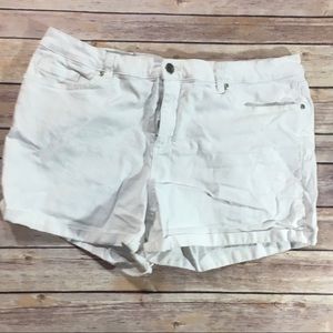 NY&Co SoHo White Shorts
